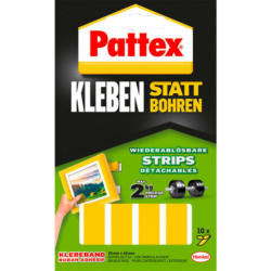 Pattex Klebestrip Kleben statt Bohren 10 tlg.