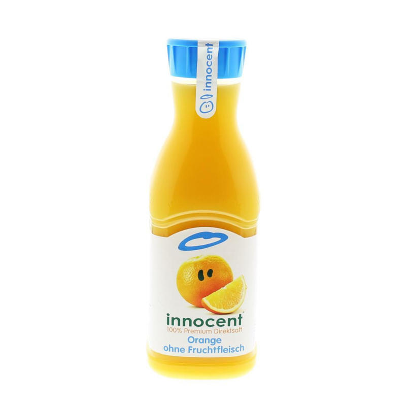 innocent Orangensaft ohne Fruchtfleisch