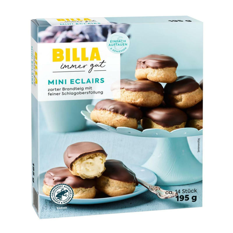 BILLA Mini Eclairs