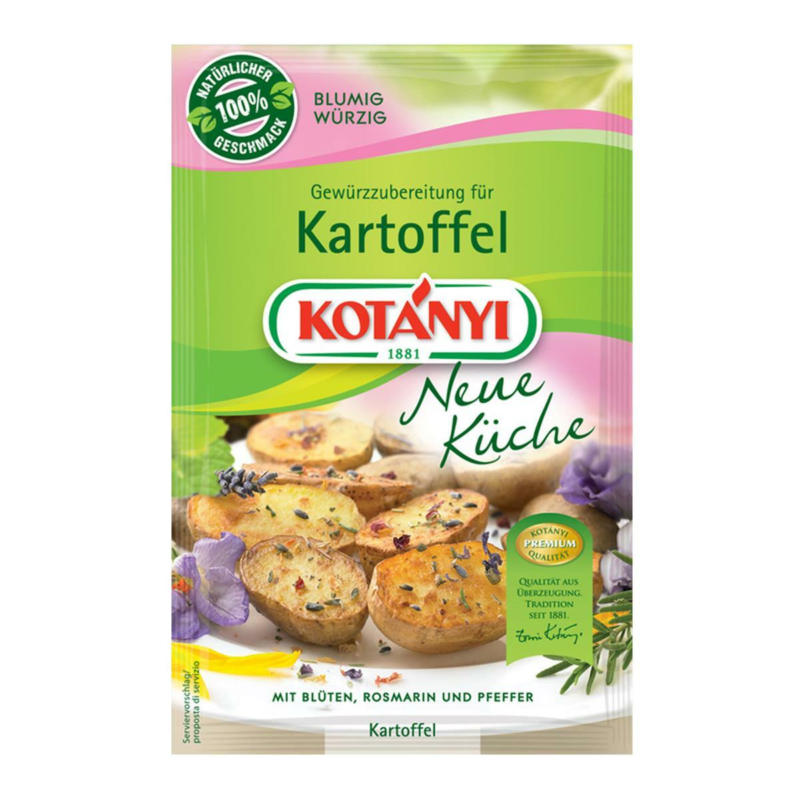 Kotányi Neue Küche Blumig Würzig für Kartoffel
