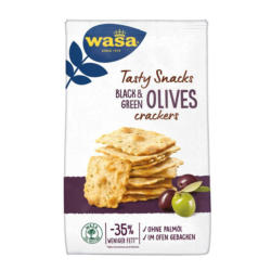 Wasa Tasty Snacks Oliven Crackers
