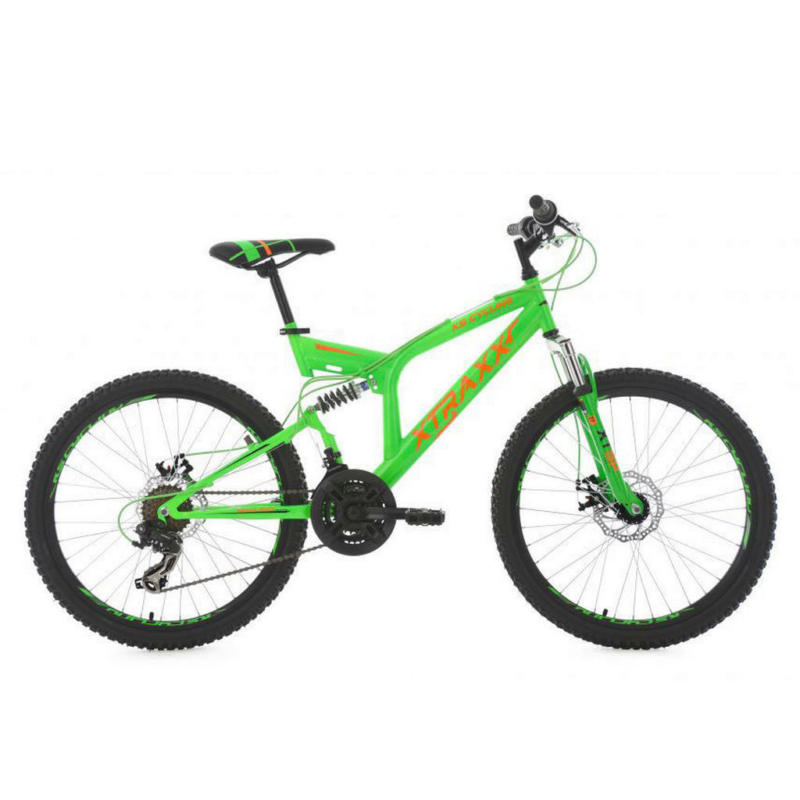 KS-Cycling Kinderrad Xtraxx 24 Zoll Rahmenhöhe 43 cm 21 Gänge grün grün ca. 24 Zoll