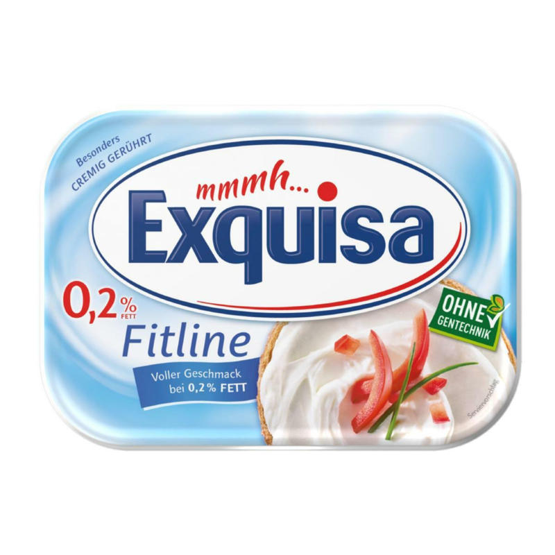 Exquisa Frischkäse Fitline 0,2% Fett