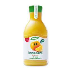 innocent Orangensaft mit Fruchtfleisch Direktsaft