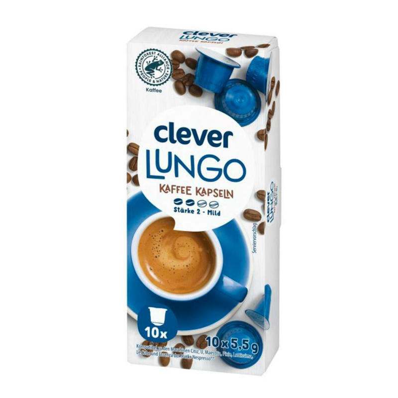 Clever Lungo Espresso Kapseln