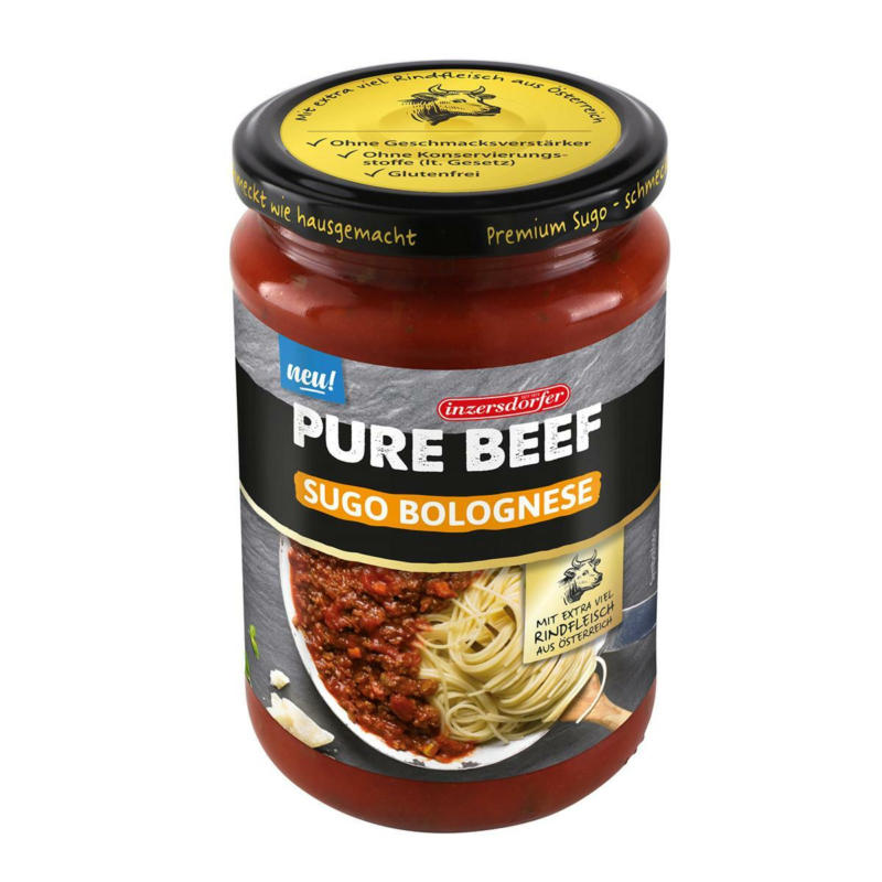 Inzersdorfer Pure Beef Sugo Bolognese