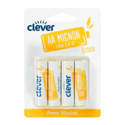 Clever Batterien AA Mignon
