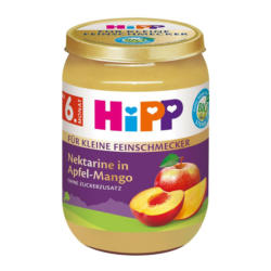 Hipp Nektarine in Apfel Mango