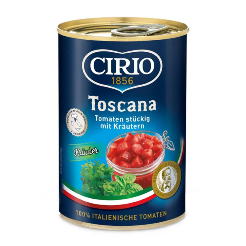 Cirio Toscana Tomaten stückig mit Kräutern