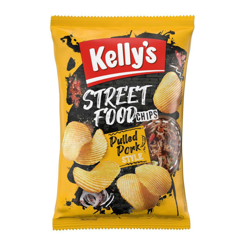 Kelly's Streetfood Chips Pulled Pork