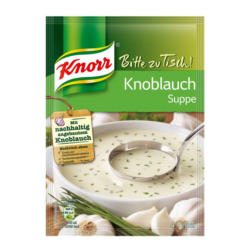 Knorr Bitte zu Tisch Knoblauchsuppe
