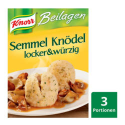 Knorr Semmelknödel im Kochbeuteln