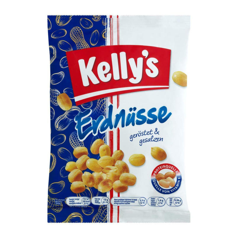 Kelly's Erdnüsse geröstet & gesalzen