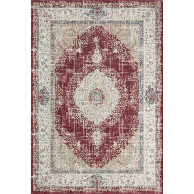 Teppich Edessa rot B/L: ca. 80x150 cm