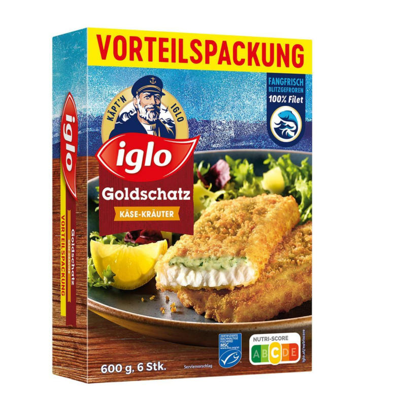 Iglo Goldschatz Käse Vorteilspackung