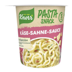 Knorr Pasta Snack Käse Sahne Sauce