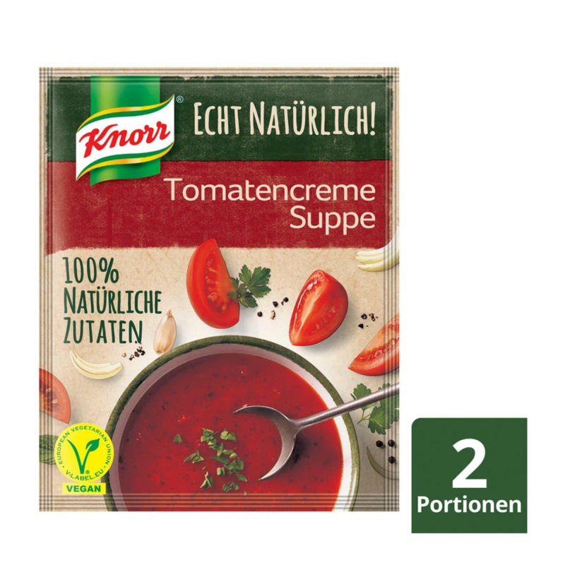 Knorr Echt Natürlich! Tomatencremesuppe