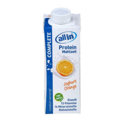Allin Complete Protein Joghurt Orange