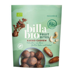 BILLA Bio Fruitbites Kakao Cashew