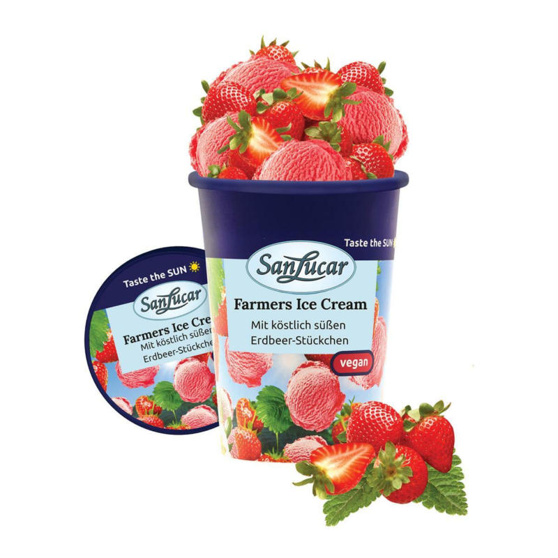 SanLucar Erdbeer Eis