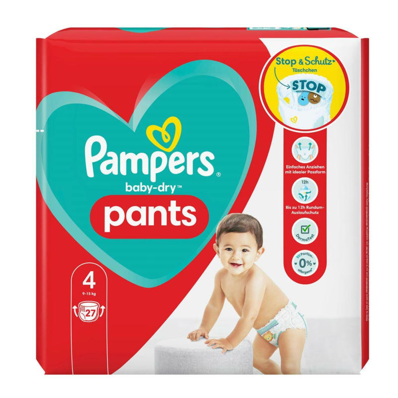 Pampers Baby Dry Pants Gr. 4 Windeln