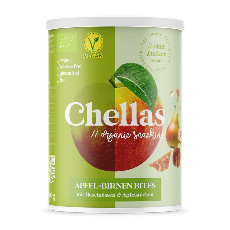 Chellas Bio Apfel-Birnen Bites