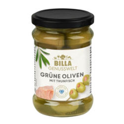 BILLA Genusswelt Oliven mit Thunfisch