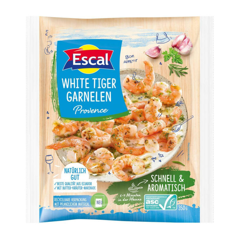 Escal White Tiger Garnelen Provence