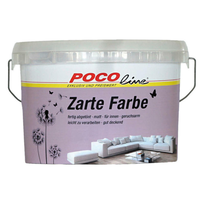 POCOline Raumfarbe Zarte Farben Lilie ca. 10 l