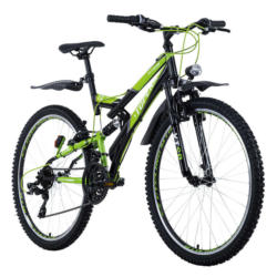 KS-Cycling Mountain-Bike Topeka 26 Zoll Rahmenhöhe 48 cm 21 Gänge grün grün ca. 26 Zoll