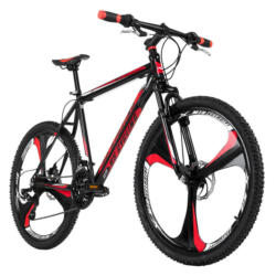 KS-Cycling Mountain-Bike Hardtail 26 Zoll Sharp 587M schwarz ca. 26 Zoll