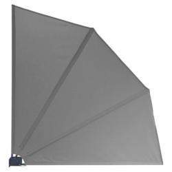 Grasekamp Balkonfächer grau Polyester-Mischgewebe B/L: ca. 120x120 cm