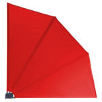 POCO Einrichtungsmarkt Eningen Grasekamp Balkonfächer rot Polyester-Mischgewebe B/L: ca. 120x120 cm