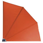 POCO Einrichtungsmarkt Eningen Grasekamp Balkonfächer orange Polyester-Mischgewebe B/L: ca. 140x140 cm