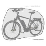 POCO Einrichtungsmarkt Göppingen Grasekamp Schutzhülle für Fahrrad weiß Kunststoff H/L: ca. 120x205 cm