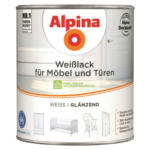 POCO Einrichtungsmarkt Leipzig Alpina Weißlack für Möbel & Türen weiß glänzend ca. 2 l