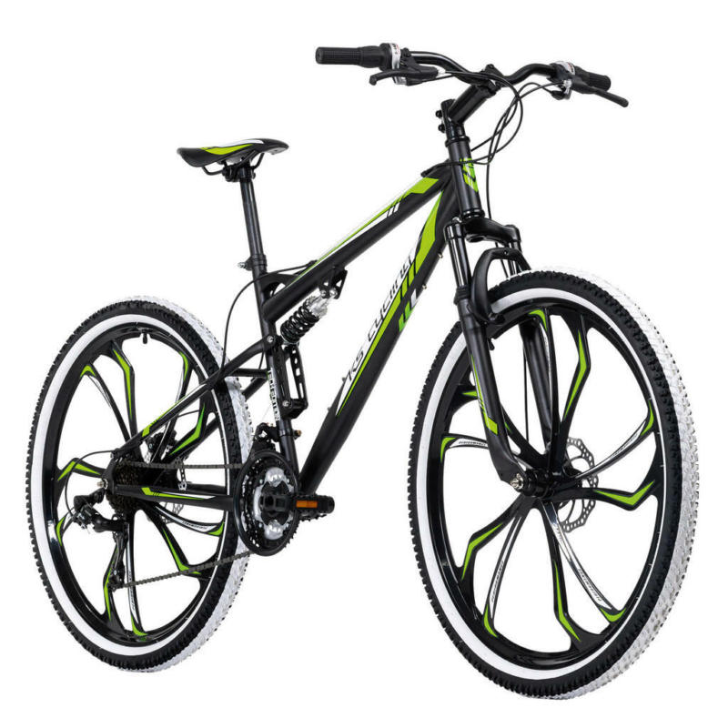 KS-Cycling Mountain-Bike KS599M 27,5 Zoll Rahmenhöhe 46 cm 21 Gänge schwarz schwarz ca. 27,5 Zoll