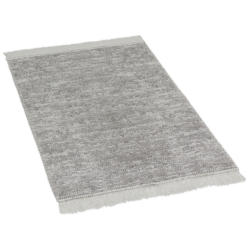 Teppich Boho Kilim grau B/L: ca. 60x90 cm