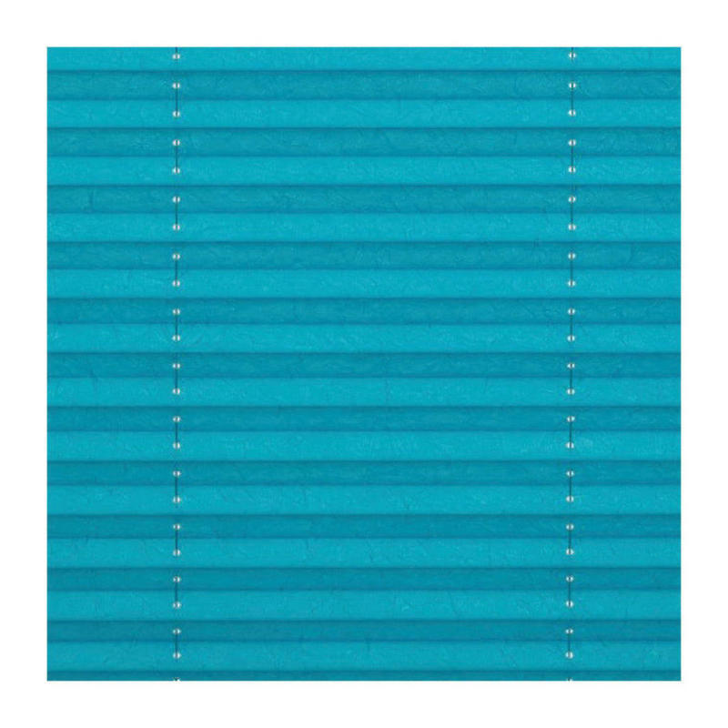 Spannplissee blau B/L: ca. 55x130 cm