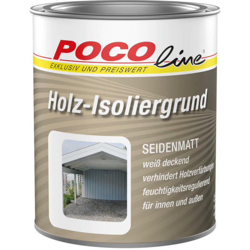 POCOline Holz-Isoliergrund weiß matt ca. 0,75 l