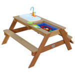 POCO Einrichtungsmarkt Weiden AXI Kinder-Picknicktisch Emily braun B/H/L: ca. 97x50x95 cm