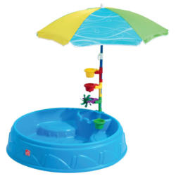 Step2 Kinder-Planschbecken Play & Shade multicolor H/D: ca. 127x102 cm