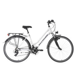 KS-Cycling Trekking-Bike Damenfahrrad Metropolis 507T 28 Zoll Rahmenhöhe 53 cm 21 Gänge weiß weiß ca. 28 Zoll