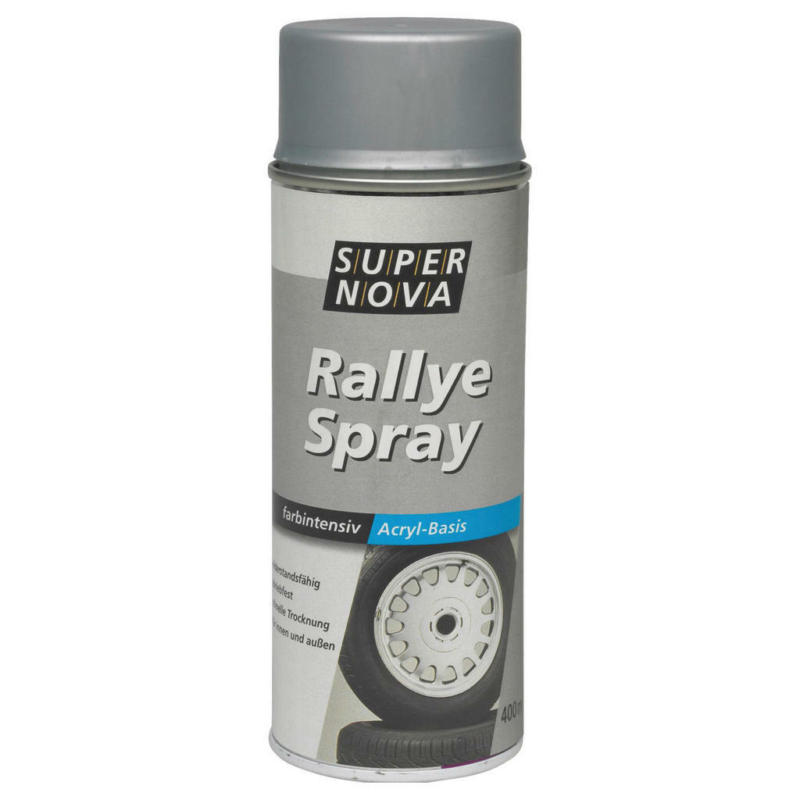 Super-Nova Rallye-Spray silber glänzend ca. 0,4 l