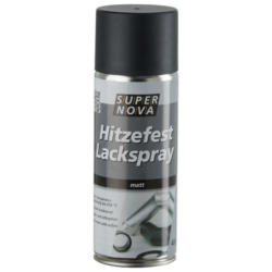 Super-Nova Lackspray Hitzefest schwarz seidenmatt ca. 0,4 l