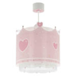 POCO Einrichtungsmarkt Bardowick Pendelleuchte Little Queen 61102 rosa Kunststoff H/D: ca. 25x26 cm E27 1 Brennstellen