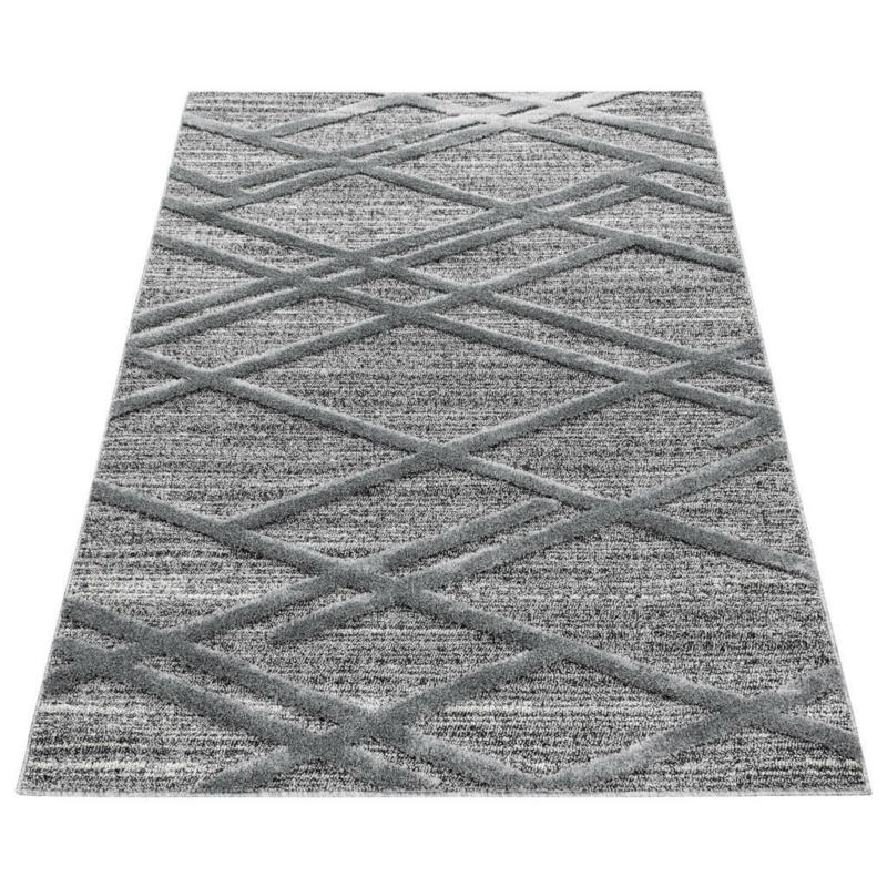 Ayyildiz Teppich PISA grau B/L: ca. 160x230 cm