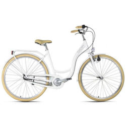 DaCapo City-Bike Milano 155C 28 Zoll Rahmenhöhe 51 cm 3 Gänge weiß weiß ca. 28 Zoll