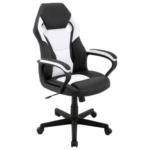 POCO Einrichtungsmarkt Eschborn Gaming-Sessel MATTEO schwarz weiß schwarz Kunstleder Netzstoff Kunststoff