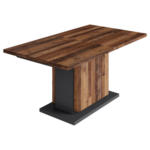 POCO Einrichtungsmarkt Böblingen Tisch BRITTA Eiche Old Wood Nachbildung anthrazit B/H/T: ca. 140x75x80 cm